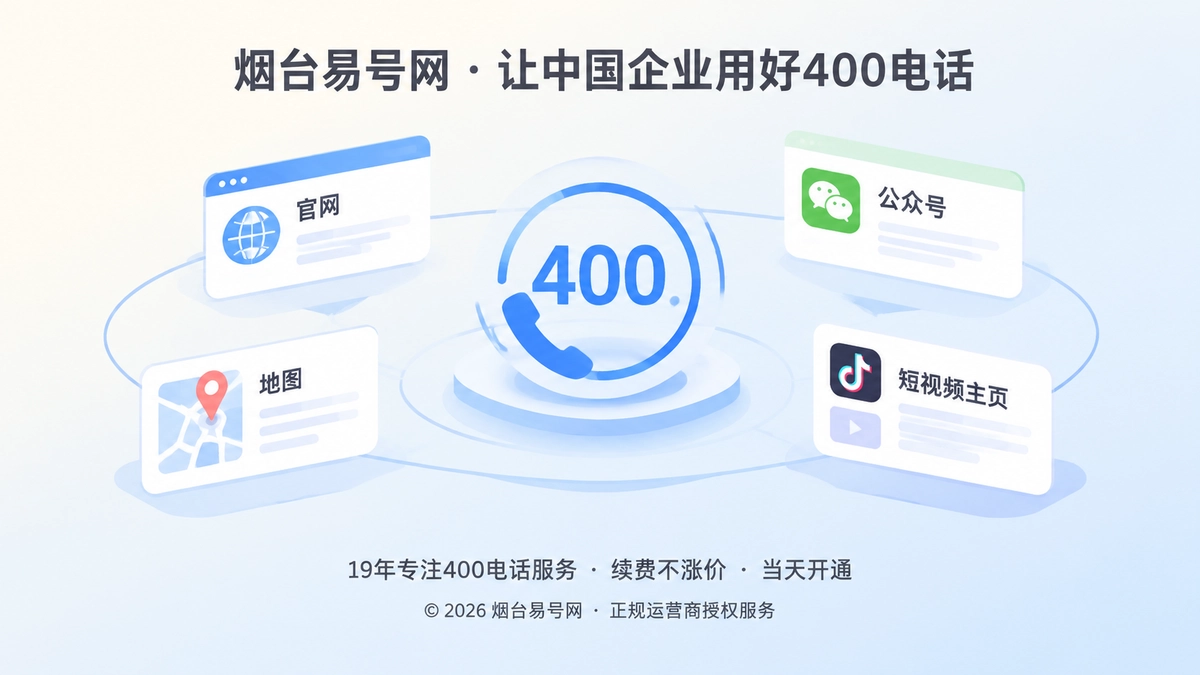 2026年400电话“正名”新逻辑：让企业通信身份保持一致