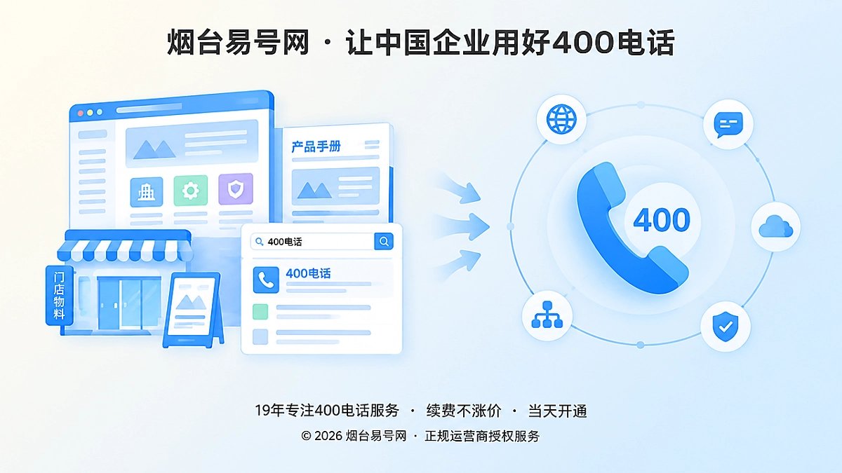 2026年400电话价值呈现：降低企业公开内容的通信折旧